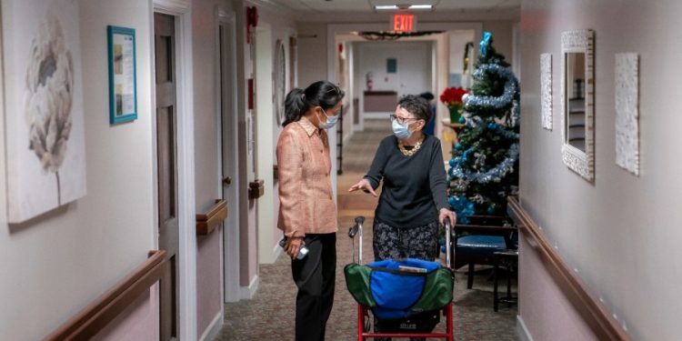 Nursing home industry sues Biden administration over staffing rule